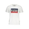 LEVI'S T-SHIRT MANICHE CORTE UOMO BIANCO