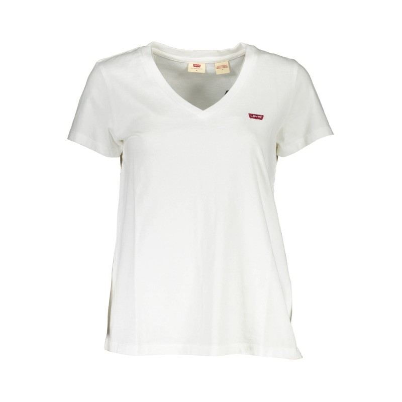 LEVI'S T-SHIRT MANICHE CORTE DONNA BIANCO