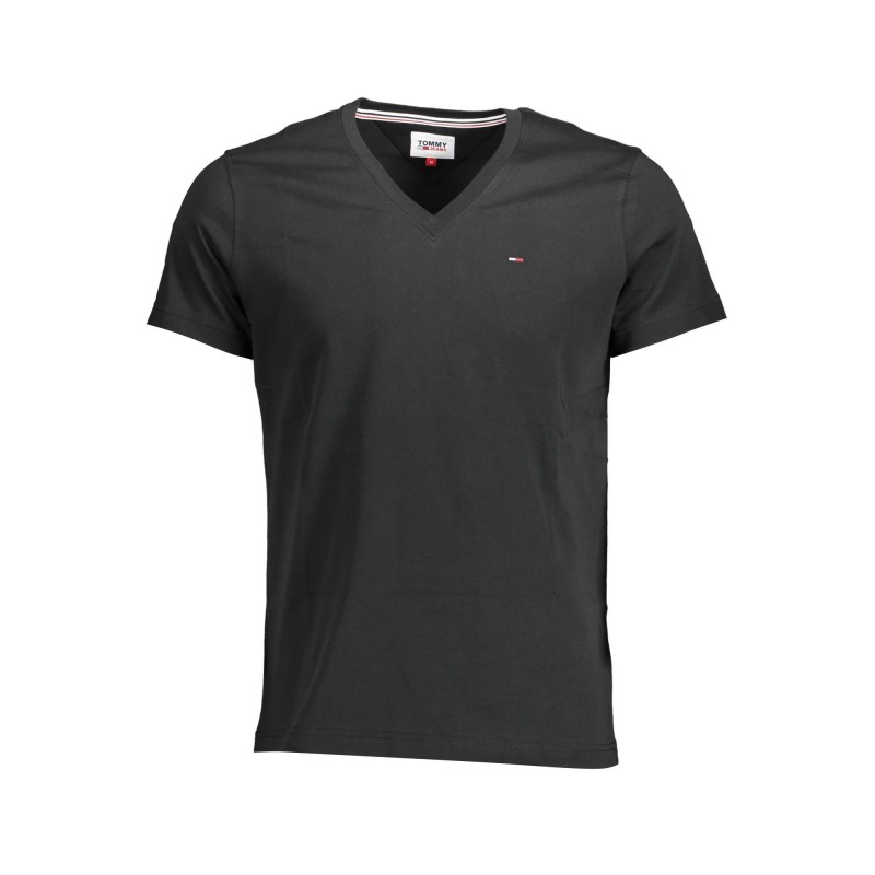 TOMMY HILFIGER T-SHIRT MANICHE CORTE UOMO NERO TOMMY HILFIGER T-SHIRT MANICHE CORTE UOMO NERO
