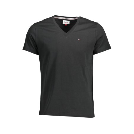 TOMMY HILFIGER T-SHIRT MANICHE CORTE UOMO NERO