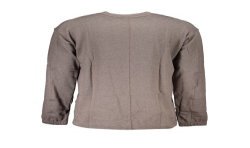 CALVIN KLEIN FELPA SENZA ZIP UOMO MARRONE