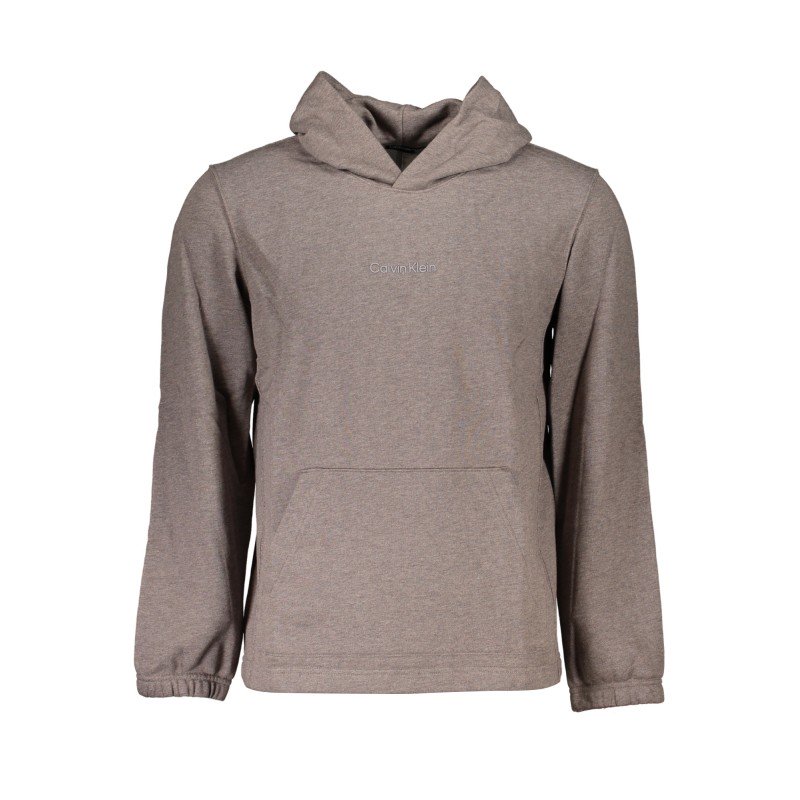 CALVIN KLEIN FELPA SENZA ZIP UOMO MARRONE CALVIN KLEIN FELPA SENZA ZIP UOMO MARRONE