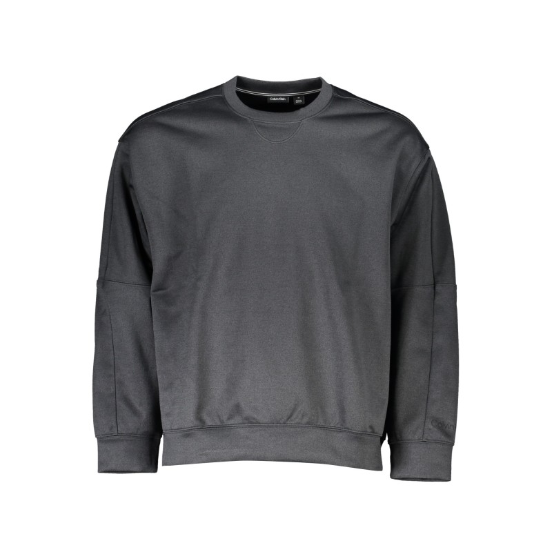 CALVIN KLEIN FELPA SENZA ZIP UOMO NERO CALVIN KLEIN FELPA SENZA ZIP UOMO NERO