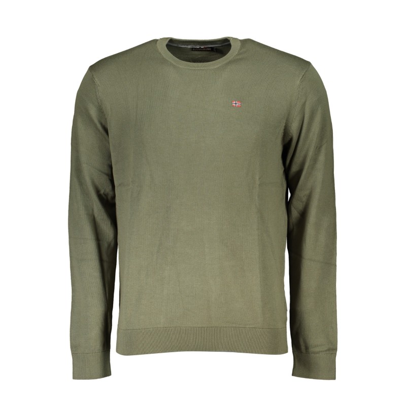 NAPAPIJRI MAGLIA UOMO VERDE NAPAPIJRI MAGLIA UOMO VERDE