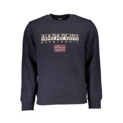 NAPAPIJRI FELPA SENZA ZIP UOMO BLU
