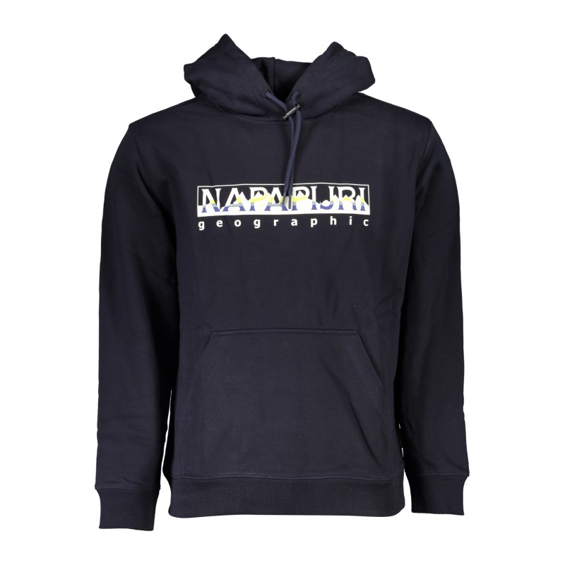 NAPAPIJRI FELPA SENZA ZIP UOMO BLU NAPAPIJRI FELPA SENZA ZIP UOMO BLU