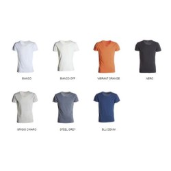 T-Shirt SOUND manica corta con girocollo leggermente ampio
