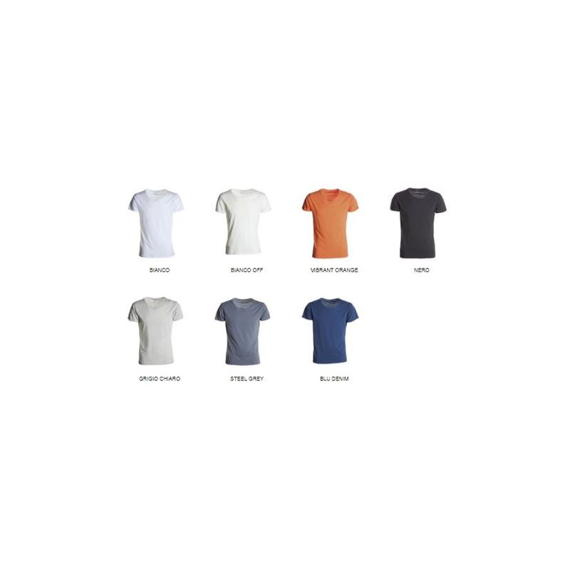 T-Shirt SOUND manica corta con girocollo leggermente ampio