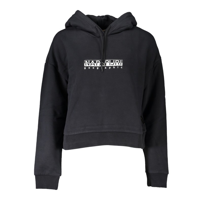 NAPAPIJRI FELPA SENZA ZIP DONNA NERO NAPAPIJRI FELPA SENZA ZIP DONNA NERO