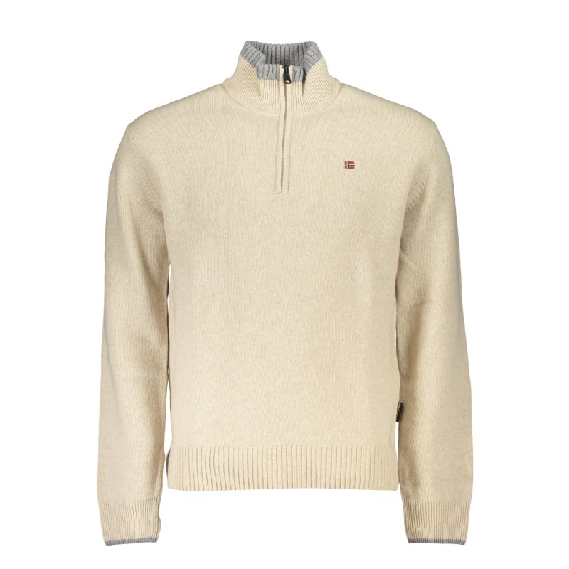 NAPAPIJRI MAGLIONE UOMO BEIGE NAPAPIJRI MAGLIONE UOMO BEIGE