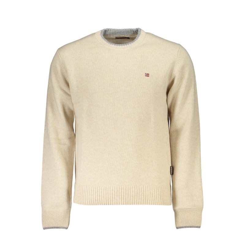 NAPAPIJRI MAGLIONE UOMO BEIGE NAPAPIJRI MAGLIONE UOMO BEIGE