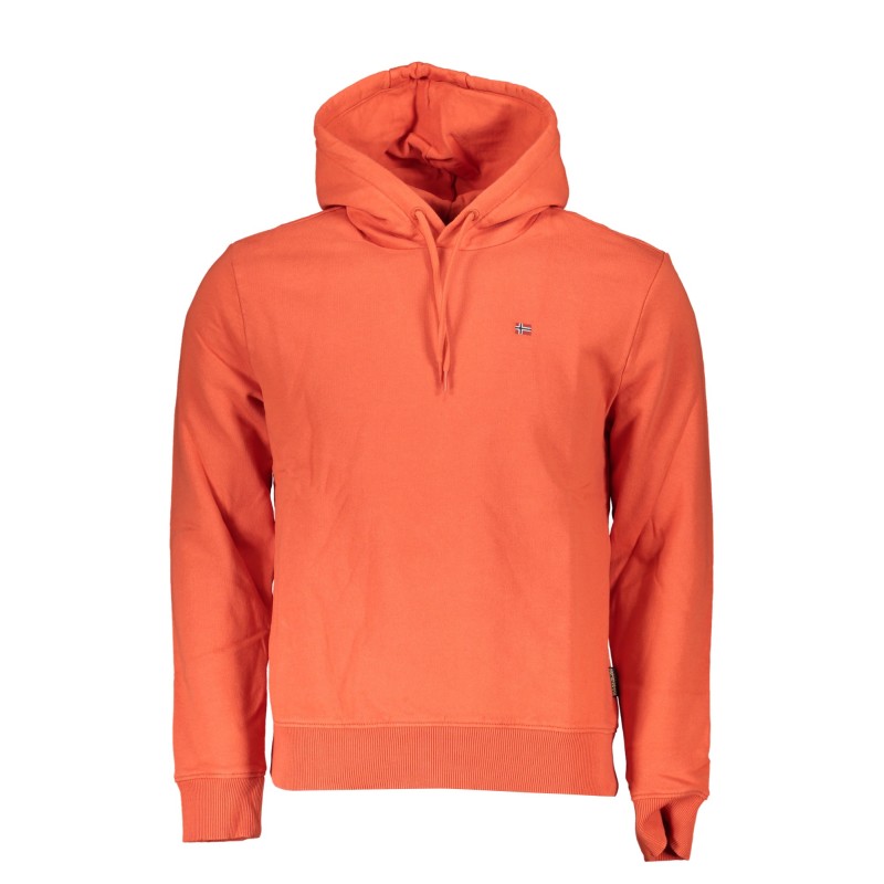NAPAPIJRI FELPA SENZA ZIP UOMO ROSSO NAPAPIJRI FELPA SENZA ZIP UOMO ROSSO