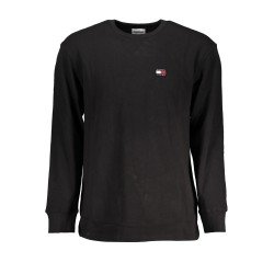 TOMMY HILFIGER T-SHIRT MANICHE LUNGHE UOMO NERO