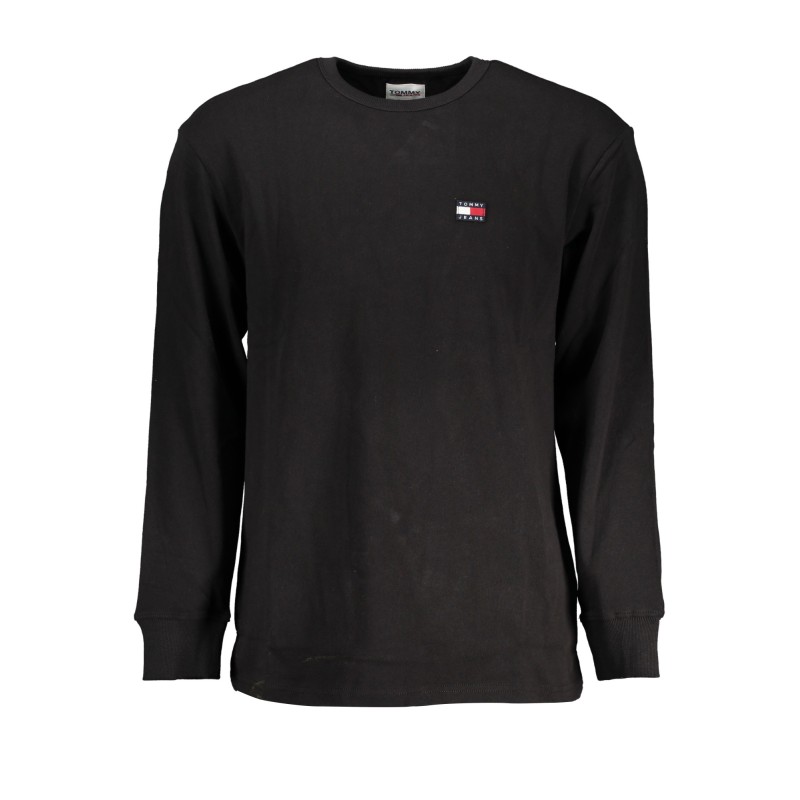 TOMMY HILFIGER T-SHIRT MANICHE LUNGHE UOMO NERO TOMMY HILFIGER T-SHIRT MANICHE LUNGHE UOMO NERO