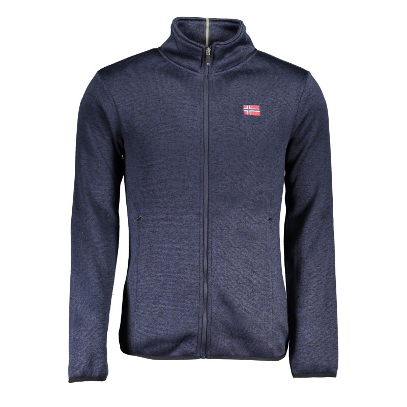 NORWAY 1963 FELPA CON ZIP UOMO BLU NORWAY 1963 FELPA CON ZIP UOMO BLU