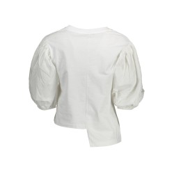 GAELLE PARIS T-SHIRT MANICHE 3/4 DONNA BIANCO