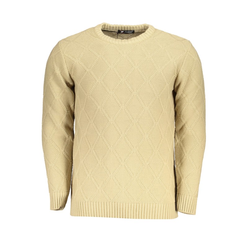 U.S. GRAND POLO MAGLIONE UOMO BEIGE U.S. GRAND POLO MAGLIONE UOMO BEIGE