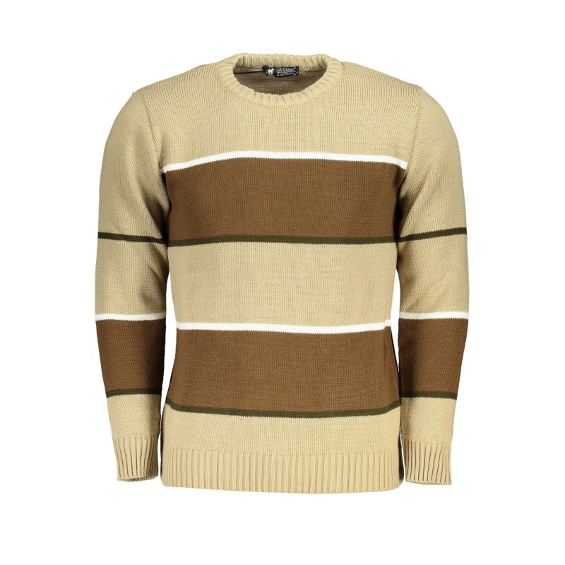 U.S. GRAND POLO MAGLIONE UOMO BEIGE U.S. GRAND POLO MAGLIONE UOMO BEIGE