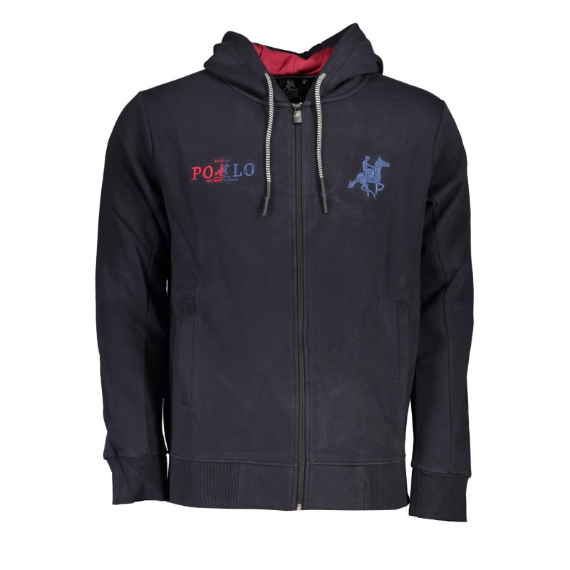 U.S. GRAND POLO FELPA CON ZIP UOMO BLU U.S. GRAND POLO FELPA CON ZIP UOMO BLU