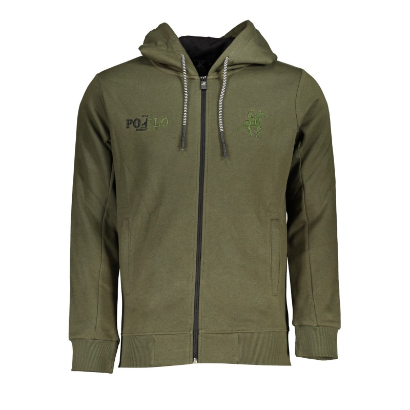 U.S. GRAND POLO FELPA CON ZIP UOMO VERDE U.S. GRAND POLO FELPA CON ZIP UOMO VERDE