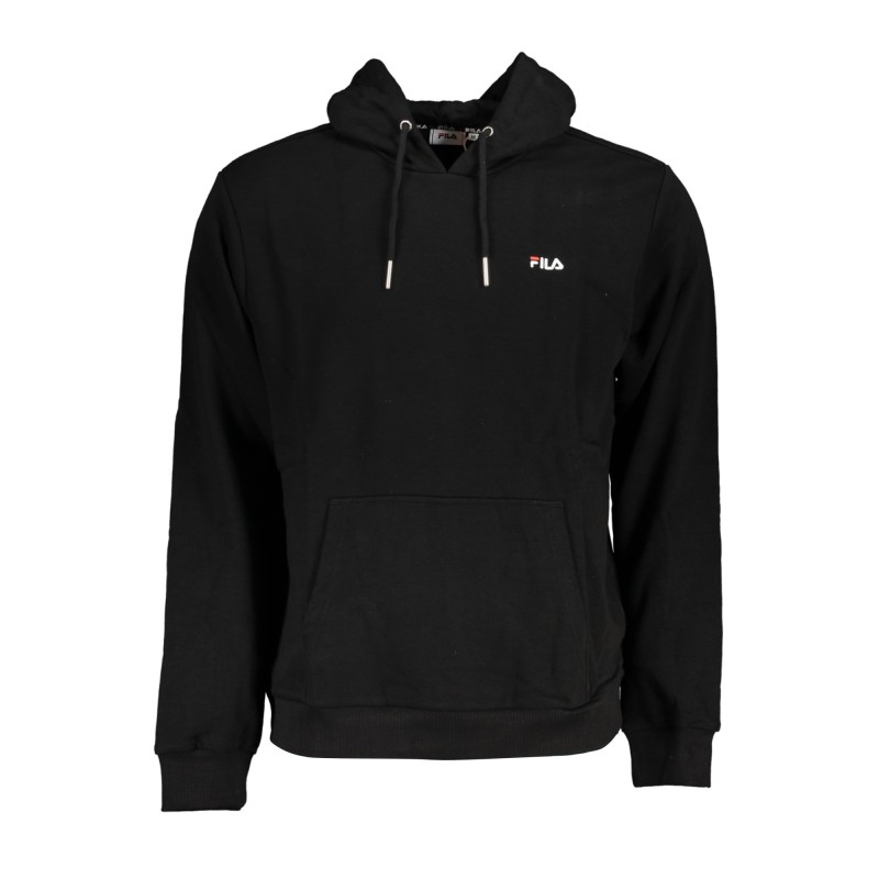 FILA FELPA SENZA ZIP UOMO NERO FILA FELPA SENZA ZIP UOMO NERO