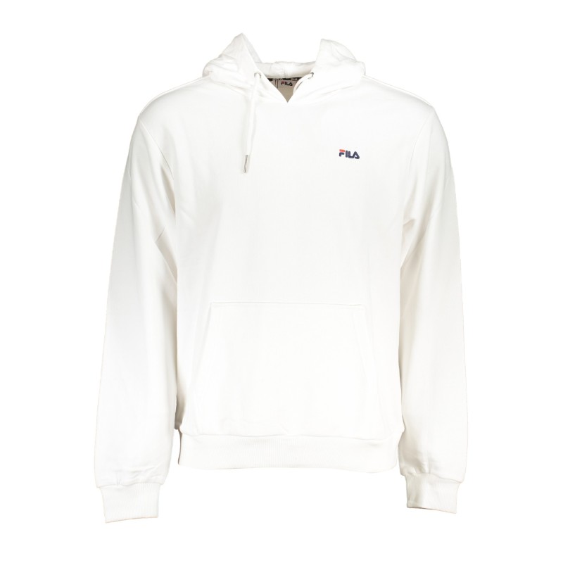 FILA FELPA SENZA ZIP UOMO BIANCO FILA FELPA SENZA ZIP UOMO BIANCO
