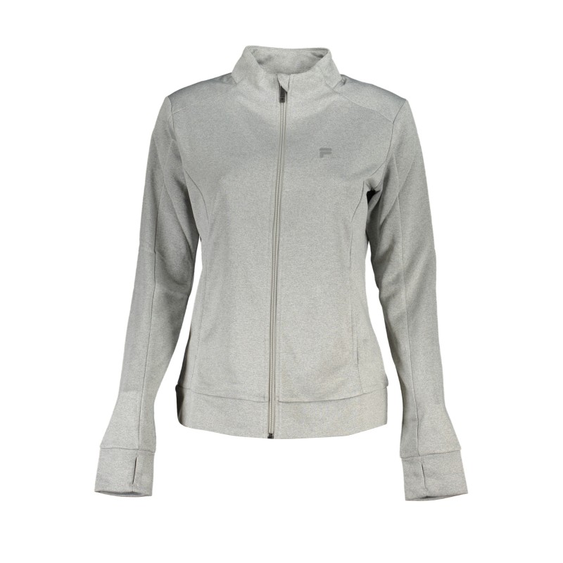 FILA FELPA CON ZIP DONNA GRIGIO FILA FELPA CON ZIP DONNA GRIGIO