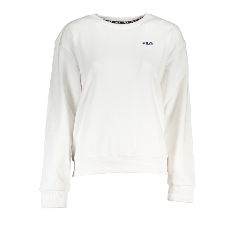 FILA FELPA SENZA ZIP DONNA BIANCO FILA FELPA SENZA ZIP DONNA BIANCO