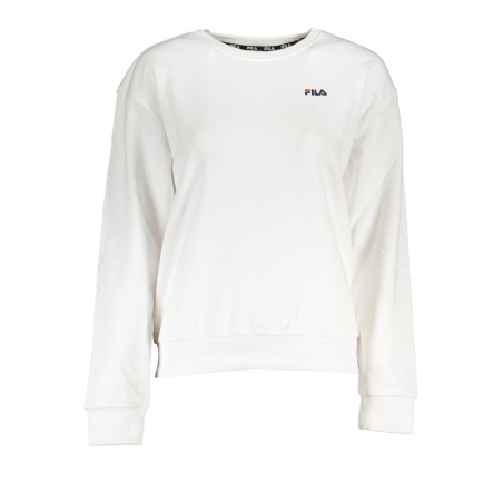 FILA FELPA SENZA ZIP DONNA BIANCO