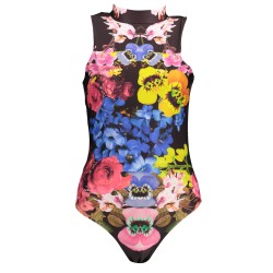 DESIGUAL BODY A CANOTTA DONNA NERO