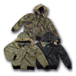 Bomber pilota in Nylon impermeabile