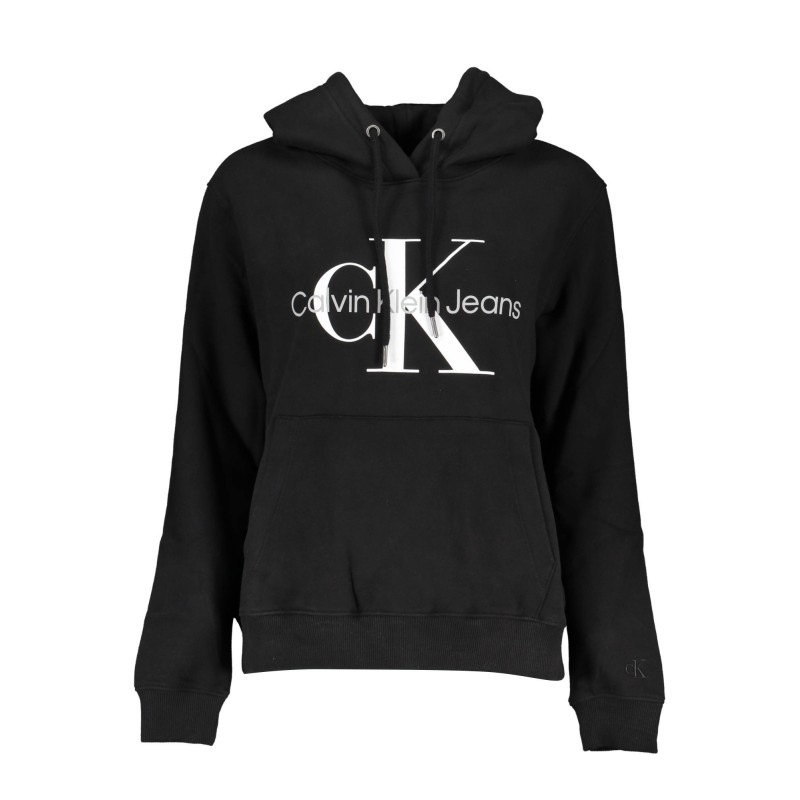 CALVIN KLEIN FELPA SENZA ZIP DONNA NERO CALVIN KLEIN FELPA SENZA ZIP DONNA NERO