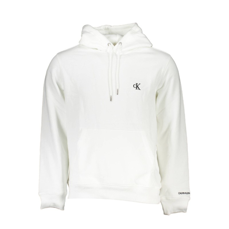 CALVIN KLEIN FELPA SENZA ZIP UOMO BIANCO CALVIN KLEIN FELPA SENZA ZIP UOMO BIANCO