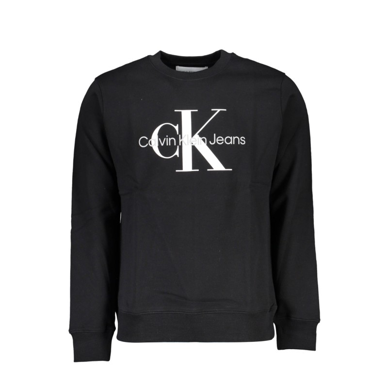 CALVIN KLEIN FELPA SENZA ZIP UOMO NERO CALVIN KLEIN FELPA SENZA ZIP UOMO NERO