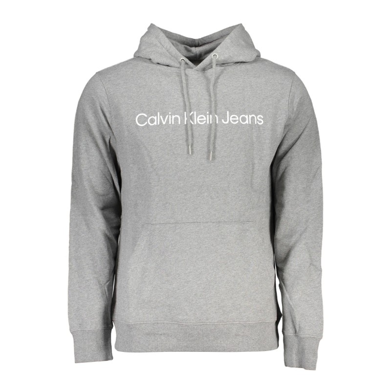 CALVIN KLEIN FELPA SENZA ZIP UOMO GRIGIO CALVIN KLEIN FELPA SENZA ZIP UOMO GRIGIO