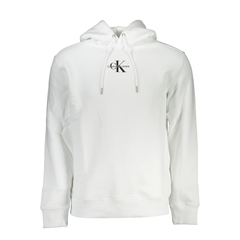 CALVIN KLEIN FELPA SENZA ZIP UOMO BIANCO CALVIN KLEIN FELPA SENZA ZIP UOMO BIANCO