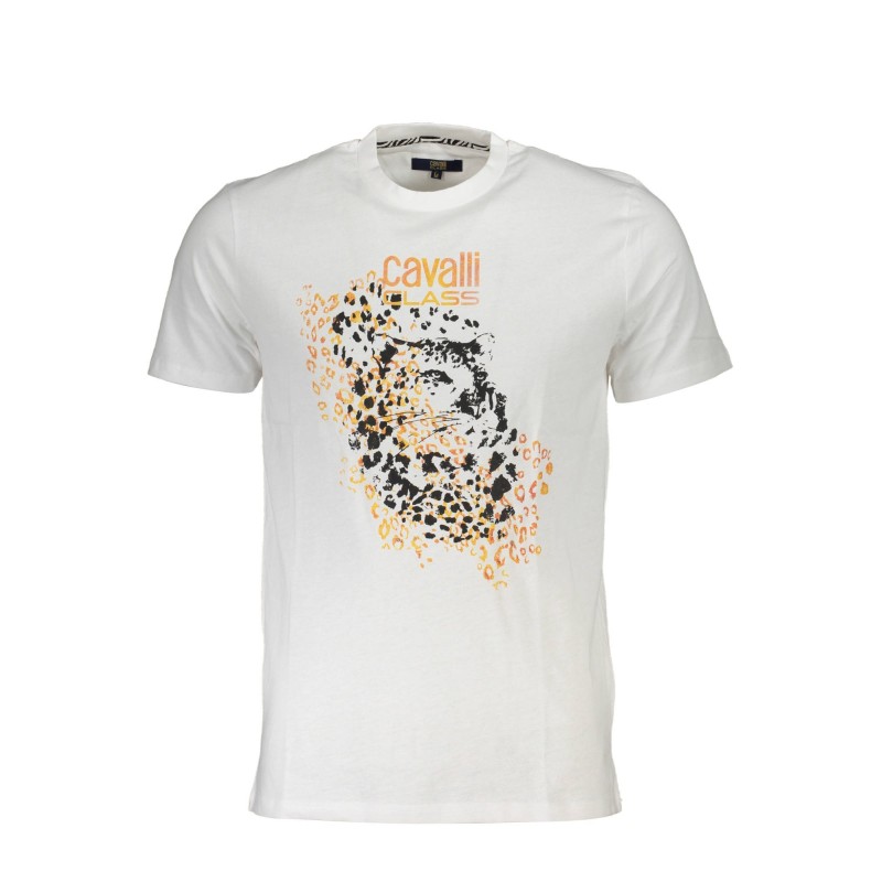 CAVALLI CLASS T-SHIRT MANICHE CORTE UOMO BIANCO CAVALLI CLASS T-SHIRT MANICHE CORTE UOMO BIANCO