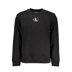 CALVIN KLEIN FELPA SENZA ZIP UOMO NERO