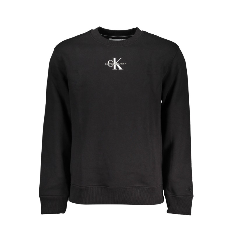 CALVIN KLEIN FELPA SENZA ZIP UOMO NERO CALVIN KLEIN FELPA SENZA ZIP UOMO NERO