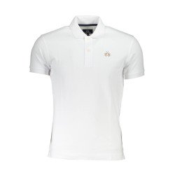 LA MARTINA POLO MANICHE CORTE UOMO BIANCO
