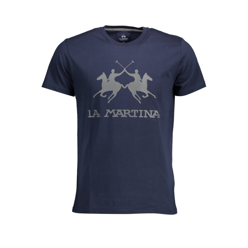 LA MARTINA T-SHIRT MANICHE CORTE UOMO BLU LA MARTINA T-SHIRT MANICHE CORTE UOMO BLU