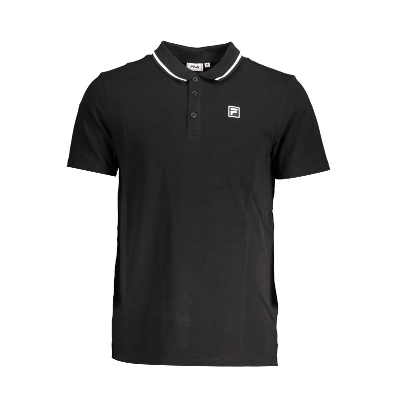 FILA POLO MANICHE CORTE UOMO NERO FILA POLO MANICHE CORTE UOMO NERO