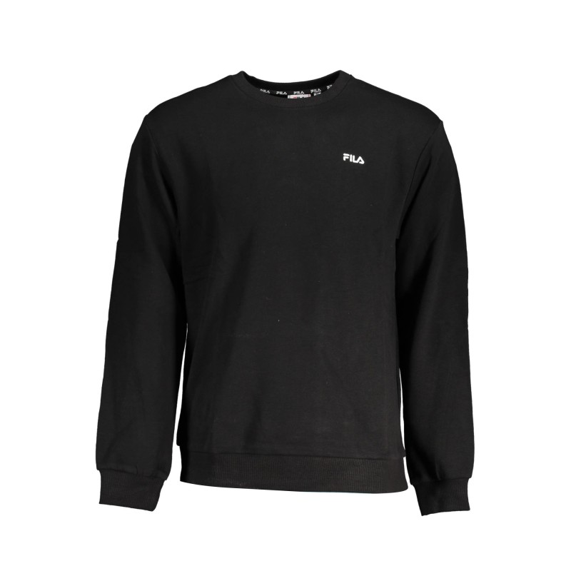 FILA FELPA SENZA ZIP UOMO NERO FILA FELPA SENZA ZIP UOMO NERO