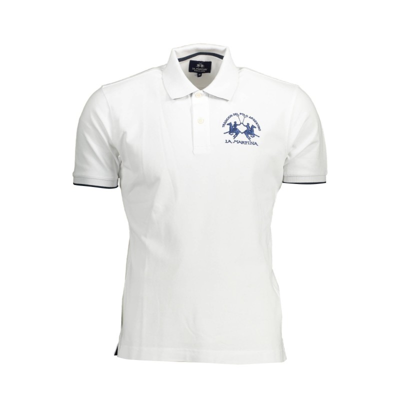 LA MARTINA POLO MANICHE CORTE UOMO BIANCO LA MARTINA POLO MANICHE CORTE UOMO BIANCO