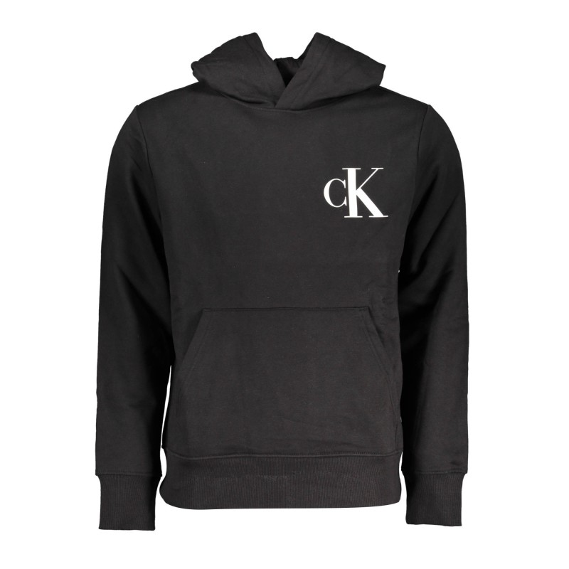 CALVIN KLEIN FELPA SENZA ZIP UOMO NERO CALVIN KLEIN FELPA SENZA ZIP UOMO NERO