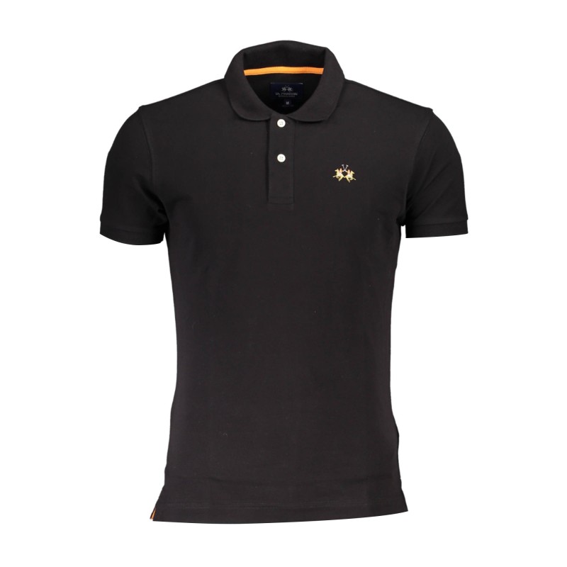 LA MARTINA POLO MANICHE CORTE UOMO NERO LA MARTINA POLO MANICHE CORTE UOMO NERO