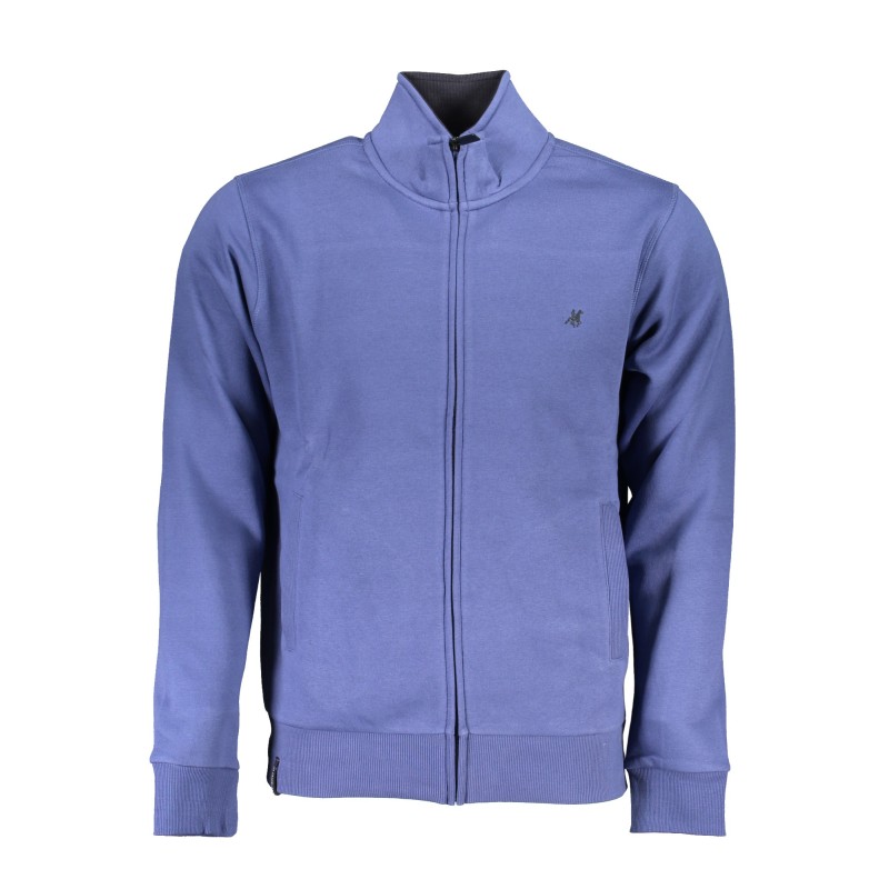 U.S. GRAND POLO FELPA CON ZIP UOMO BLU U.S. GRAND POLO FELPA CON ZIP UOMO BLU