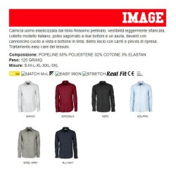 Camicia IMAGE uomo dal titolo finissimo pettinato