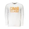 CAVALLI CLASS FELPA SENZA ZIP UOMO BIANCO