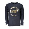 CAVALLI CLASS FELPA SENZA ZIP UOMO BLU